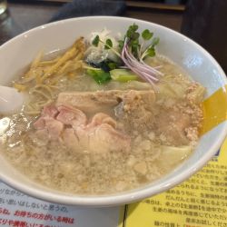 塩生姜らー麺　こってり