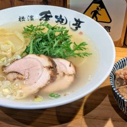 塩ラーメン＋ミニまんま丼（1,100円＋350円）