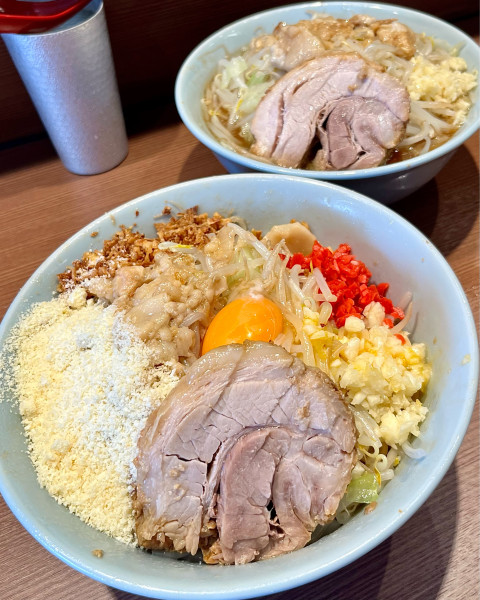 「小ラーメン 汁なし」@Ramen Base 046の写真