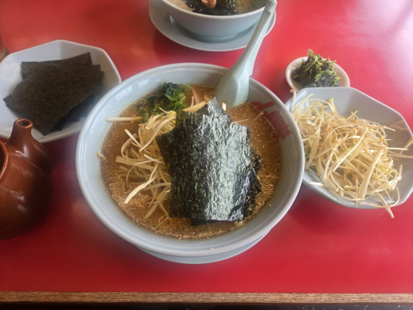 「特製ネギ味噌」@ラーメン山岡家 谷田部店の写真