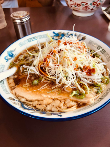「ネギピリカラ ラーメン」@尾道ラーメン壱番館の写真