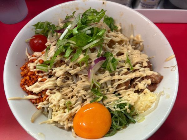 「冷やしまぜそば」@用心棒 本号の写真