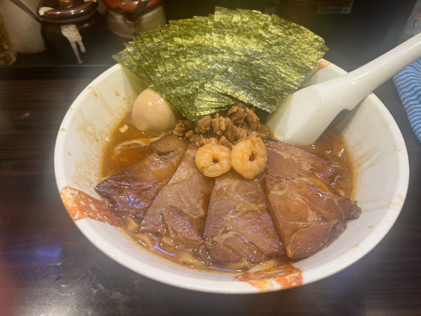 「魚介みそラーメン　＋チャーシュー味玉のり」@麺屋 優創の写真