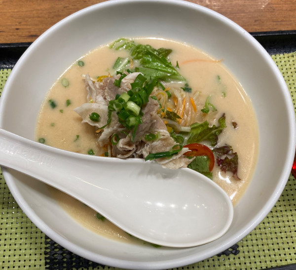 「【期間限定】豚しゃぶ冷やしちゃんぽん」@リンガーハット 京急鶴見店の写真