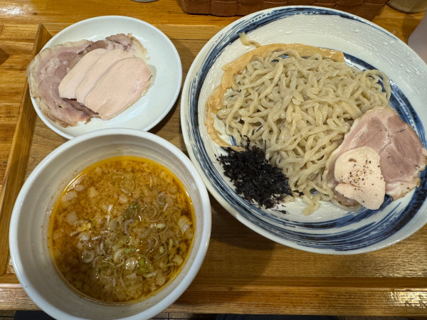 「背脂豚出汁つけそば」@中華蕎麦 はざまの写真