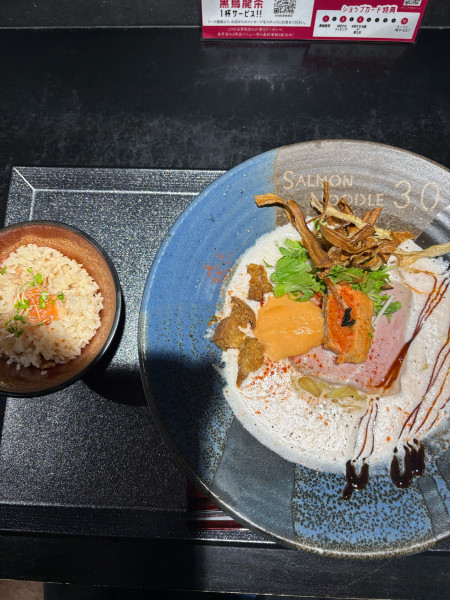 「白サーモン ランチサーモンめし」@サーモンnoodle3.0の写真