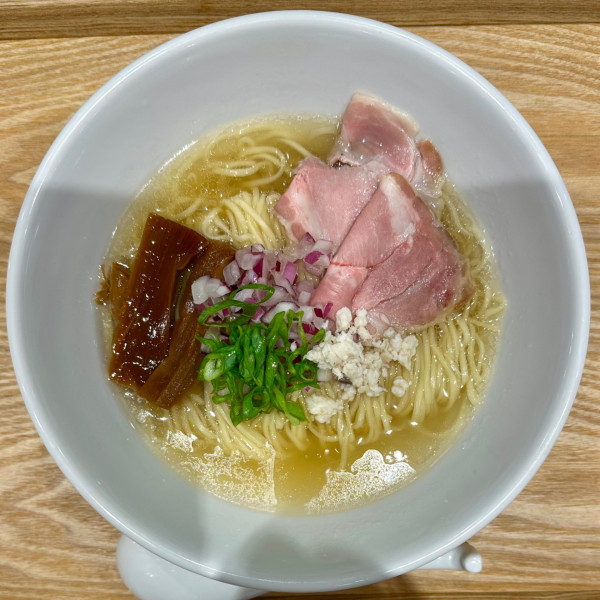 「鯛塩らぁ麺」@銀座らぁ麺白石 築地店の写真