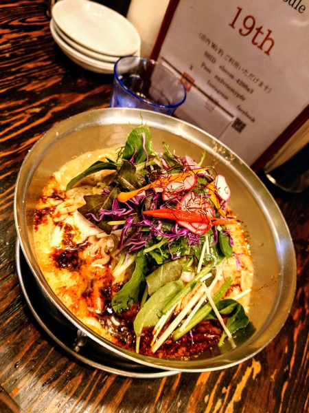 「冷やし担々麺」@中華そば あおいの写真