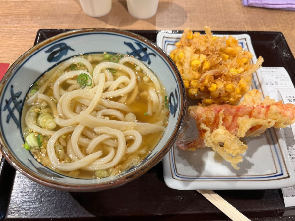 「温かけ　並」@宮武讃岐うどん イオンモール幕張新都心店の写真