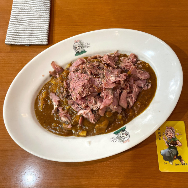 「金のパストラミカレー」@日乃屋カレー 秋葉原店の写真