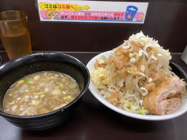 「【限定】煮干し二郎つけ麺200g全マシ 1200円」@ラーメン一心の写真