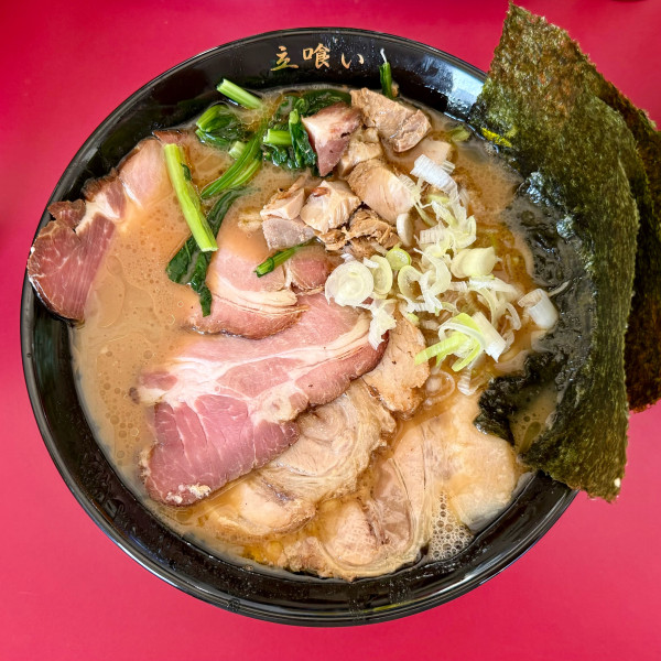 「チャーシューらぁめん ¥1,400 ライス ¥200」@立喰いらぁめん たいせいの写真
