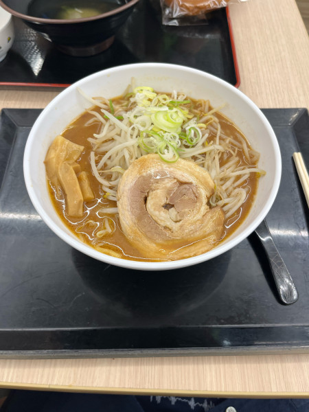 「味噌ラーメン」@総のらーめん 酒々井PA（下り）店の写真