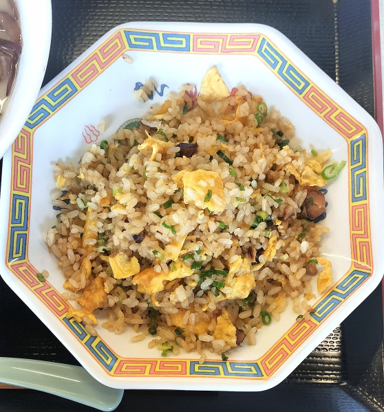 「ランチセット1100円の半チャーハン」@珍竹林の写真