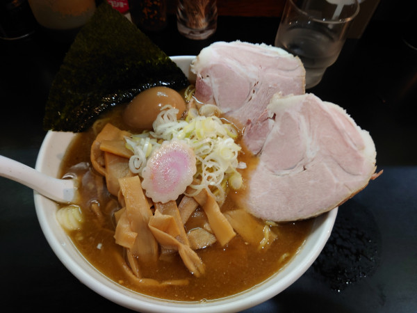 「純正 味噌＋味玉＋メンマ （メンバーズカード）」@一条流がんこ総本家分家四谷荒木町の写真