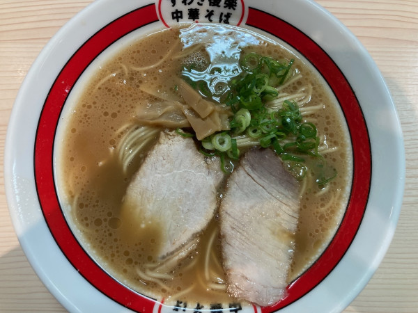 「醤油ラーメン」@すわき後楽中華そば 岡山髙島屋店の写真