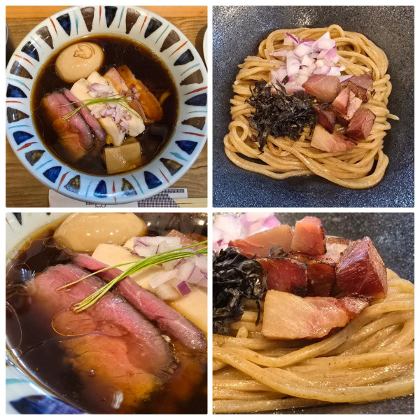 「特製淡麗えびそば＋追いそば（煮干し）」@えびそば 緋彩の写真