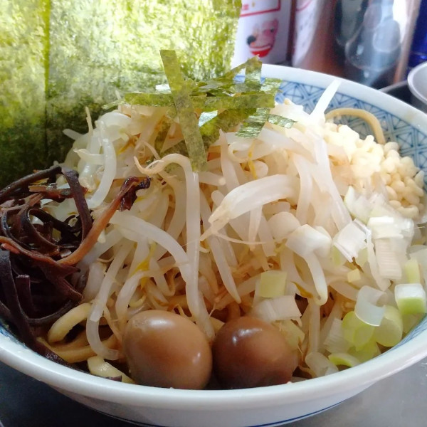 「#お蕎麦風冷たいラーメン #特製生姜 #葱 #ニンニク #950」@ラーメン ぶぅさんの写真