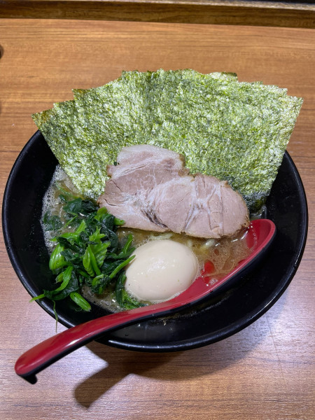 「のり味玉ラーメン」@麺家 黒の写真