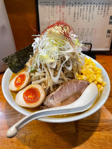「【期間限定】とり白湯味噌」@麺屋 鶏口の写真