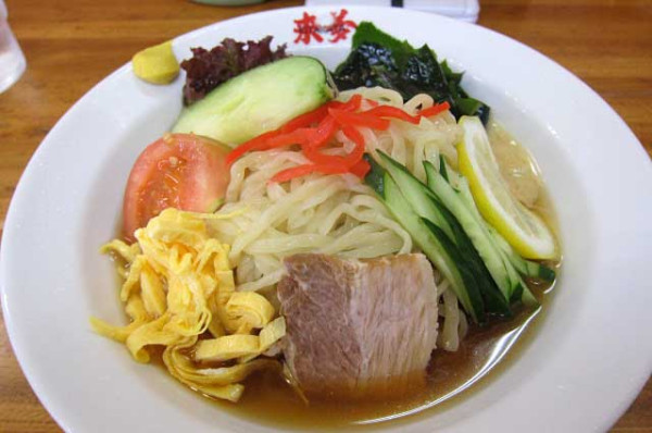 「冷やし中華　900円」@喜多方ラーメン 来夢 喜多方本店の写真