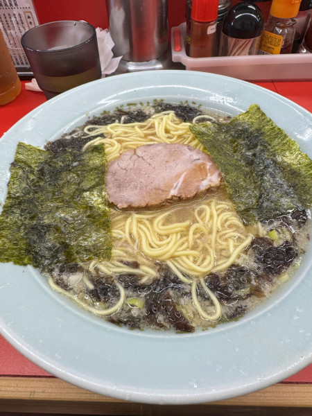 「こりこりのりラーメン」@ラーメンショップ 丸ヶ崎店の写真