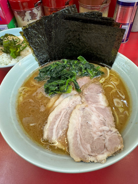 「チャーシュー麺 のり」@横浜ラーメン 武蔵家 大宮店の写真