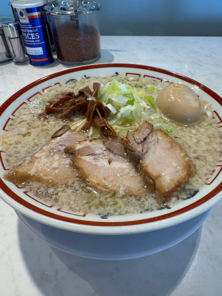 「中華そば 背脂」@中華そば専門 田中そば店 大宮別所店の写真