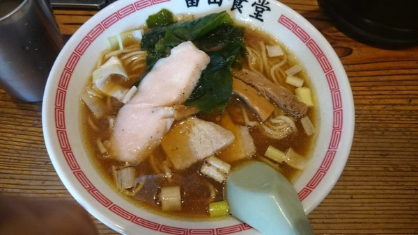 「中華そば」@松戸中華そば 富田食堂の写真