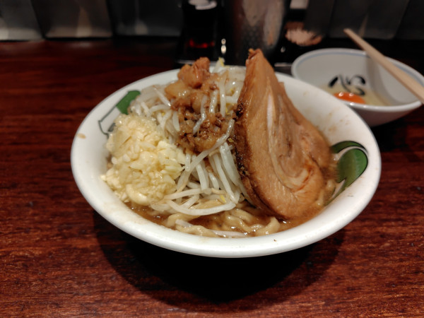 「雷そば(並)¥1100」@ラーメン 雷 東京本丸店の写真