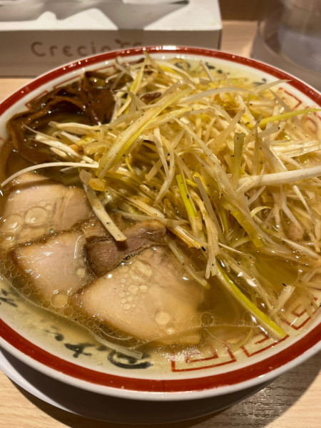 「ねぎそば」@田中そば店 渋谷パルコ店の写真