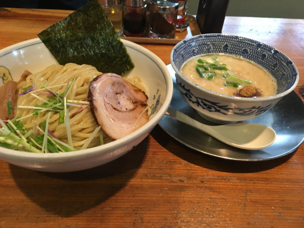 「鶏塩つけ麺」@中華そば 一楽の写真