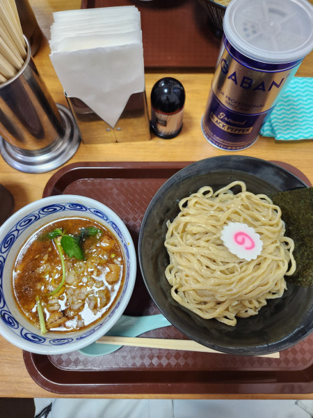 「つけ麺　中盛」@らーめん理庵の写真