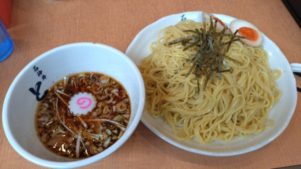 「味玉つけ麺(大盛・メンマ抜・1280円)」@石神井とらの写真