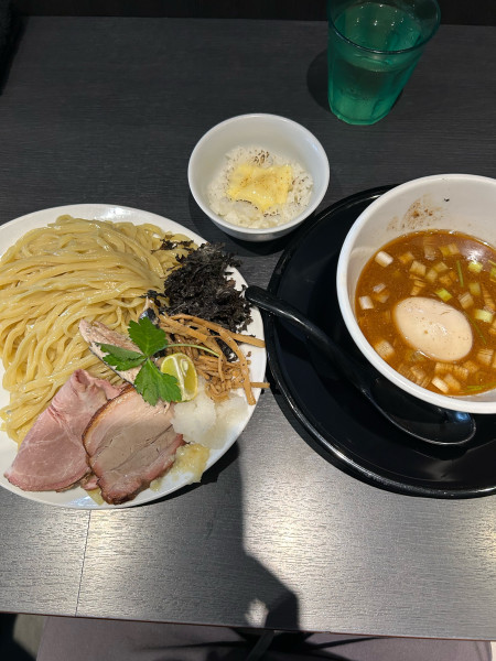 「秋刀魚つけ麺」@つけ麺 中華そば アンタイNOODLESの写真