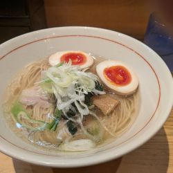 白ラーメン＋味玉
