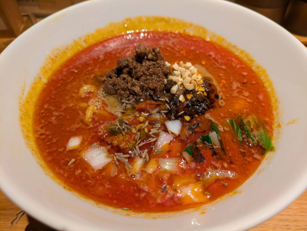 「カレー担々麺(1050円)」@四川担々麺 どういうわけで、の写真