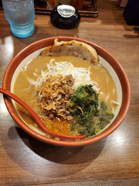 「伊勢味噌炙りチャーシューラーメン@1020」@麺場 田所商店 春日井店の写真