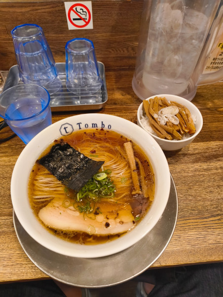 「醤油の旨味そば 1300円」@Tomboの写真