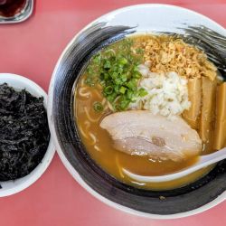 岩のりラーメン1050円
