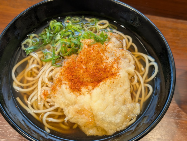 「天ぷらえきそば」@えきそば 姫路駅店の写真