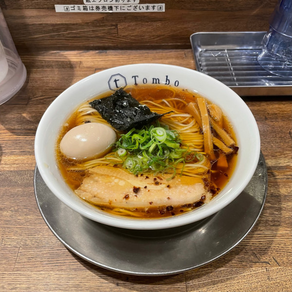 「味玉醤油の旨みソバ」@Tomboの写真