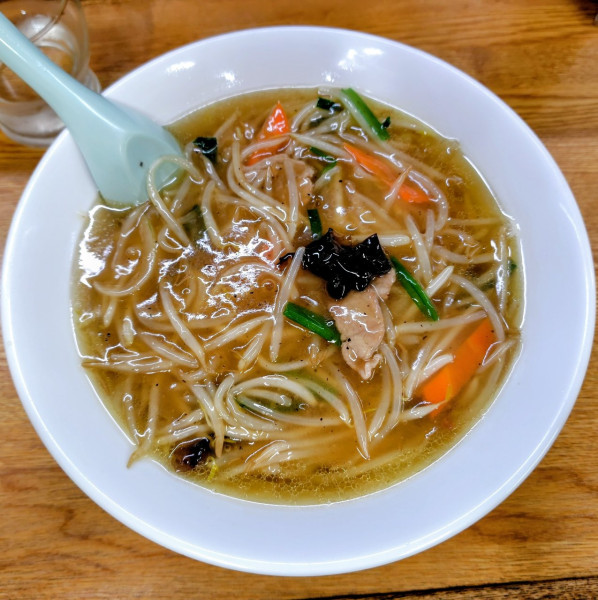 「モヤシソバ(サンマーメン) 900円」@栄楽の写真