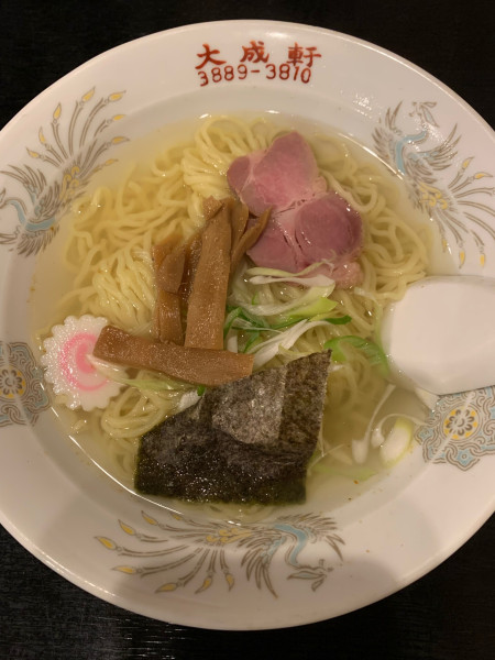 「塩ラーメン」@中華料理 大成軒の写真