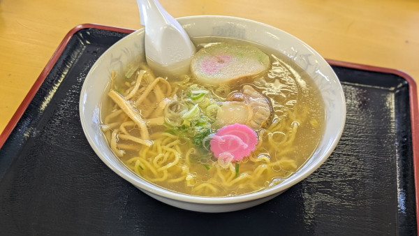 「帆立塩ラーメン＋帆立半カレーライス（1,000円＋600円）」@ホタ亭の写真