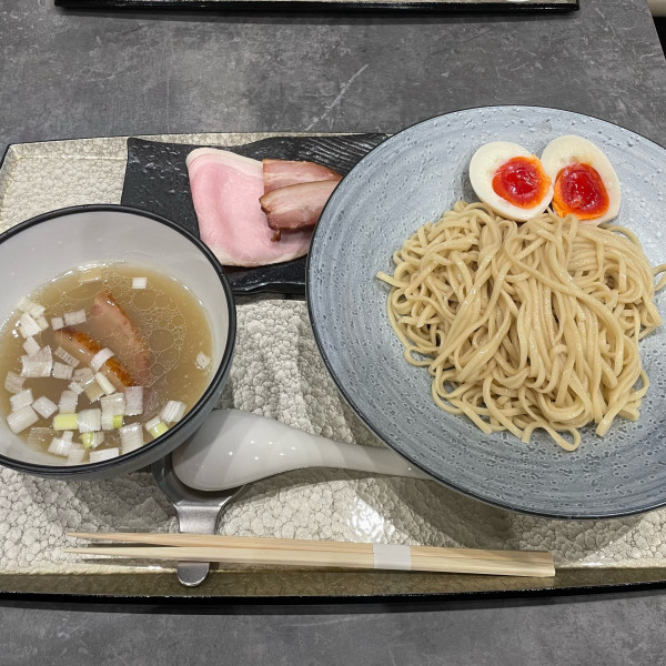 「上つけ蕎麦塩」@宍道湖しじみ中華蕎麦 琥珀 池袋店の写真