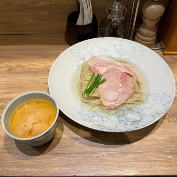 「金目鯛の冷たいつけそば」@麺庵 利休の写真