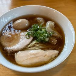 味玉そば（黒）980円