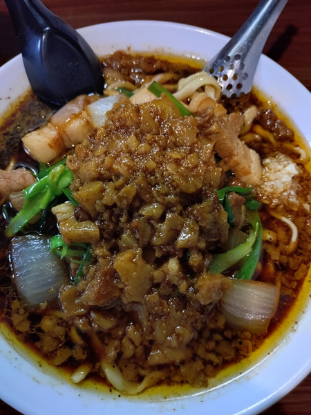 「スタ満そば　970円」@元祖スタミナ満点らーめん すず鬼 熊谷うえちゃん店の写真