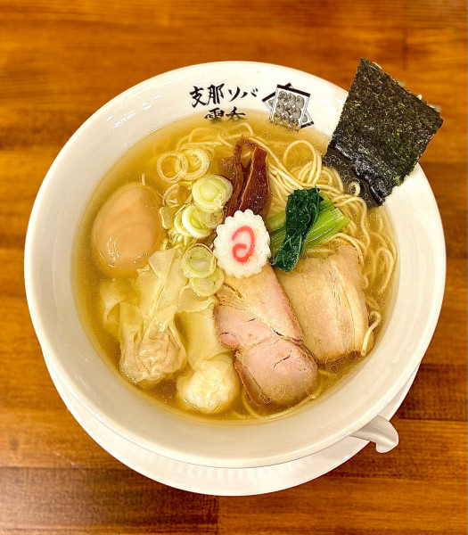 「特製支那ソバ【塩】」@支那ソバ雲呑 みくもの写真